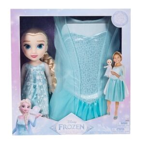 Disney Frozen Elsa Doll with Teal Dress